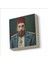 2. Abdülhamid Portre Çizim Baskılı Doğaltaş MAGNETKRT-096BUZDOLABI Süsü 1