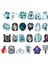 10 Adet Rastgele Stil Adet Hatsune Anime Miku Karikatür Çıkartmalar Kaykay Laptop Kask Için Pvc Su Geçirmez Klasik Oyuncak Çocuk Doğum Günü Hediyeleri (Yurt Dışından) 3