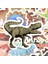Dinozor Hayvan Çıkartmalar Erkek Oyuncaklar Jurassic Anime Serin Komik Su Geçirmez Sticker Dıy Bardak Kaykay Araba Laptop Sticker (Yurt Dışından) 4