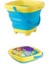 Sarı MAVI-182 Tarzı Yaz Katlanabilir Kova Kompakt 2 Litre Taşınabilir Silikon Katlanabilir Katlanır Kova Çocuklar Plaj Kum Oyunu Su Oyuncakları Açık (Yurt Dışından) 1
