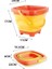 Sarı MAVI-182 Tarzı Yaz Katlanabilir Kova Kompakt 2 Litre Taşınabilir Silikon Katlanabilir Katlanır Kova Çocuklar Plaj Kum Oyunu Su Oyuncakları Açık (Yurt Dışından) 2