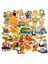 Lavanta Tarzı Artoon Garfield Sevimli Çıkartmalar Kaykay Dizüstü Bavul Gitar Pvc Su Geçirmez Grafiti Çıkartması Oyuncak Çocuk Noel Hediyesi (Yurt Dışından) 1