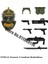 D-X1628 Stili 501ST Clone Trooper Yapı Taşları Republic Commando Force 99 Hunter Crosshair Wrecker Echo Cody Rex Star Brick Figure Wars Oyuncak (Yurt Dışından) 1