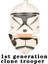 D-X1628 Stili 501ST Clone Trooper Yapı Taşları Republic Commando Force 99 Hunter Crosshair Wrecker Echo Cody Rex Star Brick Figure Wars Oyuncak (Yurt Dışından) 3