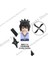 K2040 Stili W Naruto Yapı Taşları Tuğla Montajı Kakashi Sasuke Uchiha Madara Anime Mini Aksiyon Figürleri Kafaları Oyuncaklar Çocuklar Hediyeler (Yurt Dışından) 4