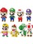 NO.18046 Stili Kutu ile Yeni Mario Serisi Çizgi Film Oyun Çevre Yapı Taşı Oyuncaklar Süper Mario Bros Luigi Yoshi Bowser Mini Tuğlalar Dıy Monte Hediyeler (Yurt Dışından) 2