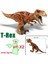 Büyük T-Rex Stili Jurassic Dinozor Seti Yapı Taşı Oyuncak Figürü Tyrannosaurus Velociraptor Triceratop T-Rex Dino Dünya Parkı Tuğla Oyuncak Boy Için (Yurt Dışından) 1