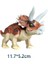 No.16 Tarzı Hayvanlar Jurassic Dinozor Dünya Triceratops Velociraptor Rex Birleştirir Şekil Yapı Taşları Tuğla Oyuncaklar Çocuklar Için (Yurt Dışından) 5