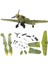 Ale BF-109 Birleştirin Savaşçı Model Oyuncaklar Yapı Taşı Tuğlalar Flanker Savaş Uçağı Wolrd War Rastgele Renk (Yurt Dışından) 2