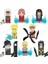 KF791 Stili Japon Anime Naruto Yapı Taşları Hatake Kakashi Uzumaki Uchicha Jiraiya Mni Aksiyon Figürleri Montaj Eğitici Oyuncaklar Hediye (Yurt Dışından) 2