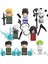KF791 Stili Japon Anime Naruto Yapı Taşları Hatake Kakashi Uzumaki Uchicha Jiraiya Mni Aksiyon Figürleri Montaj Eğitici Oyuncaklar Hediye (Yurt Dışından) 4