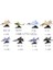 04 Apache Stili 4d Monte Mini Fighter F22 SU33 MIG29 Apache Scorpion Askeri Model Kitleri Militaire Helikopter Koleksiyonu Oyuncaklar Boys Için (Yurt Dışından) 4