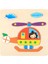 01 Helikopter Tarzı Montessori Ahşap 3D Bulmaca Yapboz Oyuncaklar Çocuklar Için Karikatür Hayvan Araç Ahşap Bulmacalar Zeka Çocuklar Bebek Eğitici Oyuncak (Yurt Dışından) 1