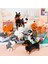 Chowdren Köpek Stili Balody Doberman Kaniş Dachshund Husky Schnauzer Chowdren Bull Terrier Köpek Hayvan Pet 3D Mini Elmas Bloklar Yapı Oyuncak Kutu Yok (Yurt Dışından) 5