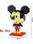 Kutu Stili Yok Plastik Mini Bloklar Mickey Minnie Donald Duck Karikatür Diy Modeli Mikro Yapı Tuğla Blokları Aksiyon Figürleri Oyuncaklar Çocuklar Için (Yurt Dışından) 1