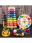 Gökkuşağı KULESI181 Stili Montessori Bebek Oyuncakları Onths Ahşap Bulmaca Labirent Boncuk Çocuklar Için Erken Eğitici Oyuncaklar Aile Oyunu Çıngırak Yapı Taşı (Yurt Dışından) 4