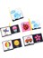 B851SOFT Bebek Kitapları Stili Montessori Bebek Oyuncakları Eğitici Flashcard Yüksek Kontrast Görsel Uyarım Öğrenme Duyusal Oyuncak Kağıt Eğitim Flash Kart Oyunu (Yurt Dışından) 1