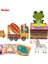 Ad-10 Stili Yüksek Li Bebek Ahşap 3D Bulmaca Karikatür Hayvan Tangram Şekiller Öğrenme Eğitim Zeka Çocuklar Için Yapboz Oyuncaklar (Yurt Dışından) 2