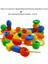 50GEOMETRI BEAD2ROPE Stili Boncuk Oyuncaklar Geometrik Şekil Boncuklar Tel Çekme Boncuk Oyunu Bebek Çocuklar Için Eğitici Oyuncak Çocuk El Sanatları Boncuk Oyuncak (Yurt Dışından) 1