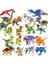 60-29 Tarzı Yaratıcılar Jurassic Dinozorlar Dünya Parkı Dinozor Raptor Koruma Bölgesi Yapı Taşları Seti Çocuk Oyuncakları Juguetes Yaratıcı Hayvanlar Kiti (Yurt Dışından) 2