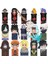 Koyu Yeşil Tarzı Naruto Sasuke Sakura Kakashi Obito Jiraiya Tsunade Anime Bebekleri Mini Aksiyon Oyuncak Figürleri Karikatür Araya Bloklar Çocuk Doğum Günü Hediyesi (Yurt Dışından) 3