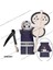 Koyu Yeşil Tarzı Naruto Sasuke Sakura Kakashi Obito Jiraiya Tsunade Anime Bebekleri Mini Aksiyon Oyuncak Figürleri Karikatür Araya Bloklar Çocuk Doğum Günü Hediyesi (Yurt Dışından) 5