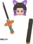 WM2178 Stili Anime Serisi Demon Slayer Aksiyon Figürleri Mini Tuğlalar Kamado Tanjirou Nezuko Rengoku Kyoujurou Kochou Yapı Taşları Çocuk Oyuncakları (Yurt Dışından) 4