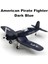 F4U Koyu Mavi Stili 22CM 4d Diy Oyuncaklar Fighter Birleştirin Blokları Yapı Modeli Uçak Askeri Model Arms Ww2 Almanya BF109 Ingıltere Hurricane Fighter (Yurt Dışından) 1
