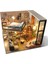 M032 Stili Cutebee Dıy Dollhouse Kiti Ahşap Bebek Evleri Minyatür Dollhouse Mobilya Kiti Çocuklar Için LED Oyuncaklar ile Noel Hediyesi TD16 (Yurt Dışından) 2