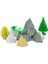 3X3X6 Açık Gri Stil Moc Kaya Paneli Rockery Dağ Dıy Şehir Sokak Görünümü Yapı Taşları Tepe Taş Tuğla Parçacıklar Oyuncaklar ile Uyumlu (Yurt Dışından) 4