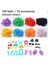 Set Tarzı Başına 336 Adet Adet Diken Topu Kümeleri 3D Model Inşaat Yapı Taşları Oyuncaklar Yapışkan Puf Topları Bulmaca Dıy Çocuklar Için Oyuncakları Birleştirme (Yurt Dışından) 1