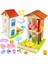 LXF-YD-136-2 Stili Dıy Aksesuarları Tuğla Ağaç Ev Taban Plakası Pencere Ev Kanepe Mobilya Büyük Parçacık Büyük Boy Yapı Taşları Doğum Günü Çocuk Oyuncak (Yurt Dışından) 2