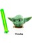 E-C036 Stili Luke Skywalker Ahsoka Tano Yapı Taşları Yoda Obi-Wan Kenobi Sith Kylo Ren Kont Dooku Starkiller Yıldız Tuğla Şekil Savaşları Oyuncaklar (Yurt Dışından) 5