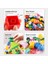 Tren Takımları 4pcs Tarzı Büyük Boy Tuğla Oyuncaklar Bebek Için Yaratıcı Dıy Yapı Taşları Eğitici Oyuncaklar Çocuklar Hediye Toplu Büyük Tuğla Hepsiyle Uyumlu (Yurt Dışından) 4