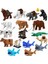 XL015 Stili Kilitleme Hayvanlar Akrep Takım Ayı Kaplan Köpekbalığı At Yapı Taşı Oyuncaklar Çocuklar Için Kilitleme Hayvanlar Çocuklar Hediyeler ile Uyumlu (Yurt Dışından) 5