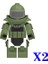 G-2set Stili Askeri Figürler Bomba Imha Takım Aksesuarları Yapı Taşı Modern Polis Askeri Yelek Ekipmanları Modeli Mini Parçaları Tuğla Oyuncak (Yurt Dışından) 1