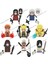 Yeşil Stil W Tek Satış Naruto Blokları Yapı Taşları Oyuncaklar Anime Çizgi Film Japon Karakterleri Naruto Tuğla Aksesuarları Çocuk Hediyeleri (Yurt Dışından) 2