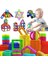 Mini 110 Adet Set Stili 3D Manyetik Oyuncaklar Mıknatıs Tasarımcısı Inşaat Seti Mini ve Büyük Boy Model Yapı Taşları Çocuklar Için Eğitici Oyuncaklar (Yurt Dışından) 2