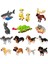 C23 Stili 1 Adet Hayvan Modeli Figürleri Mini Bloklar 3D Geyik Ayı Köpek Kedi Kartal Yapı Tuğlası Eğitici Oyuncak Çocuklar Için Doğum Günü Hediyesi Kız (Yurt Dışından) 3