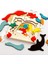 Siyah Stil Yaratıcı Diy Çok Katmanlı Çocuk Montaj Yapboz Eğitim Öğrenme Araçları Ahşap 3D Bulmacalar Oyuncaklar Bebek Çocuk Karikatür N027 (Yurt Dışından) 2