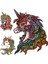 Djs-06-A3 Stili Ahşap Yapboz 3D Unicorn Monte Model Seti Çocuk Oyuncakları Çocuk Kızları Doğum Günü Hediyeleri (Yurt Dışından) 3