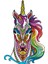 Djs-06-A3 Stili Ahşap Yapboz 3D Unicorn Monte Model Seti Çocuk Oyuncakları Çocuk Kızları Doğum Günü Hediyeleri (Yurt Dışından) 4
