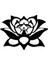 Lotus Çiçeği Sticker Duvar Dekor Sticker 40 x 28 cm 1