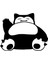 Snorlax Pokemon Sticker Duvar Dekor Sticker 40 x 32 cm 1