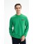 Erkek Basic Regular Fit Şardonsuz 3 İplik Bisiklet Yaka Sweatshirt K26124601301 3