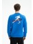 Erkek Basic Regular Fit Şardonsuz 3 İplik Bisiklet Yaka Sweatshirt K26124601301 4