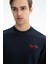 Erkek Basic Regular Fit Şardonsuz 3 İplik Bisiklet Yaka Sweatshirt K26124601301 2