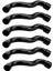 6x Araba Boru Tamir Mini Hortum - W172 W204 W212 2710901929 A2710901629 (Yurt Dışından) 1