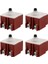 4x Açı Öğütücü Ac 250V 6A 125V/12A Dpst Buton Anahtarı 6-100 Için (Yurt Dışından) 1