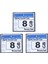 3x Profesyonel 8gb Kompakt Flash Bellek Kartı(Beyaz&mavi) (Yurt Dışından) 1